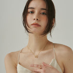 ciite' シーテ ネックレス 【 金属アレルギー対応 】 ミニリボンネックレス サージカルステンレス