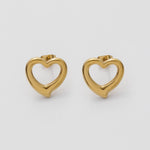 ciite' シーテ ピアス（両耳用） 【 金属アレルギー対応 】 ハートモチーフピアス サージカルステンレス (両耳用)