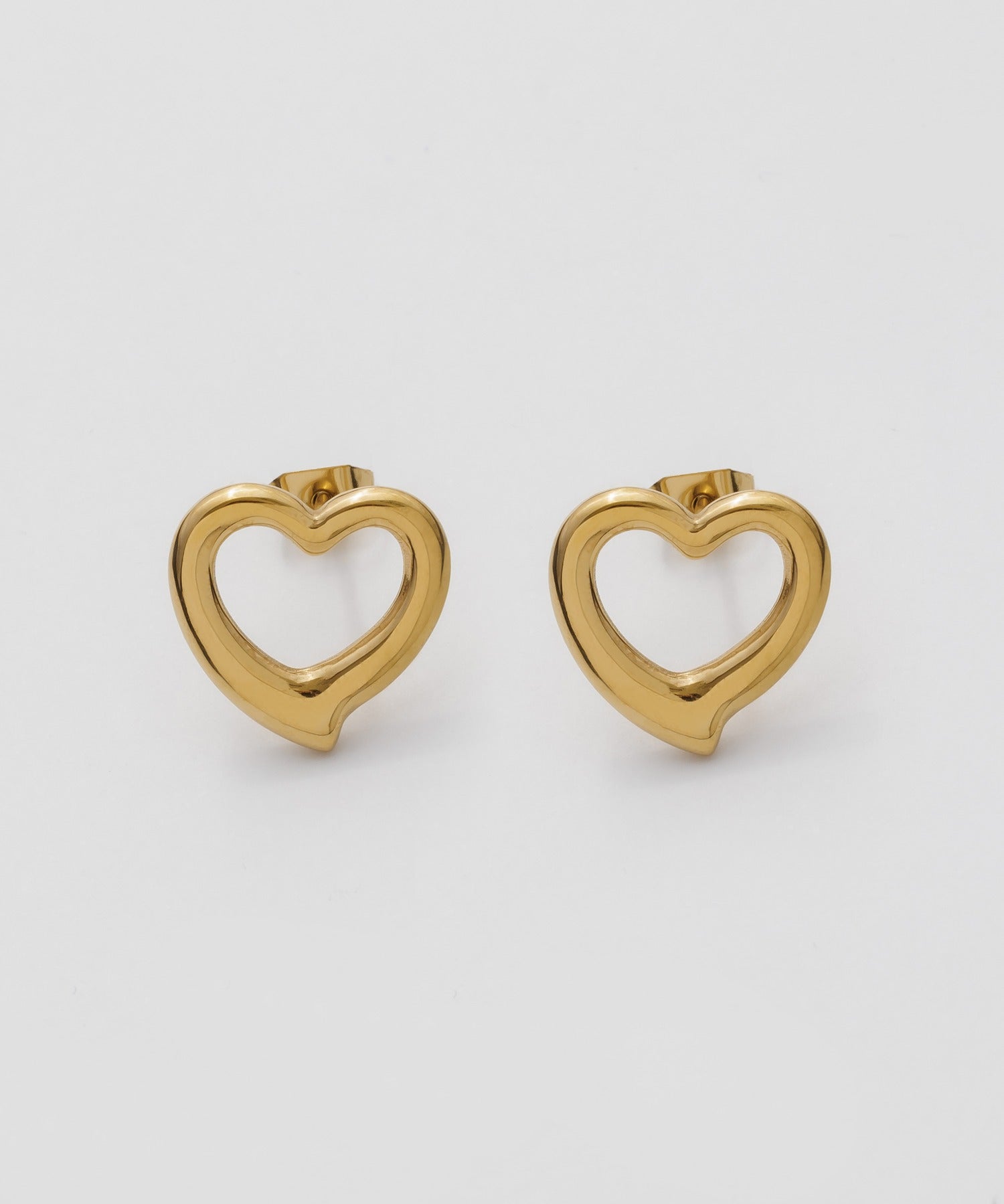 ciite' シーテ ピアス（両耳用） 【 金属アレルギー対応 】 ハートモチーフピアス サージカルステンレス (両耳用)