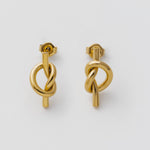 ciite' シーテ ピアス（両耳用） 【 金属アレルギー対応 】 ノットピアス サージカルステンレス (両耳用)