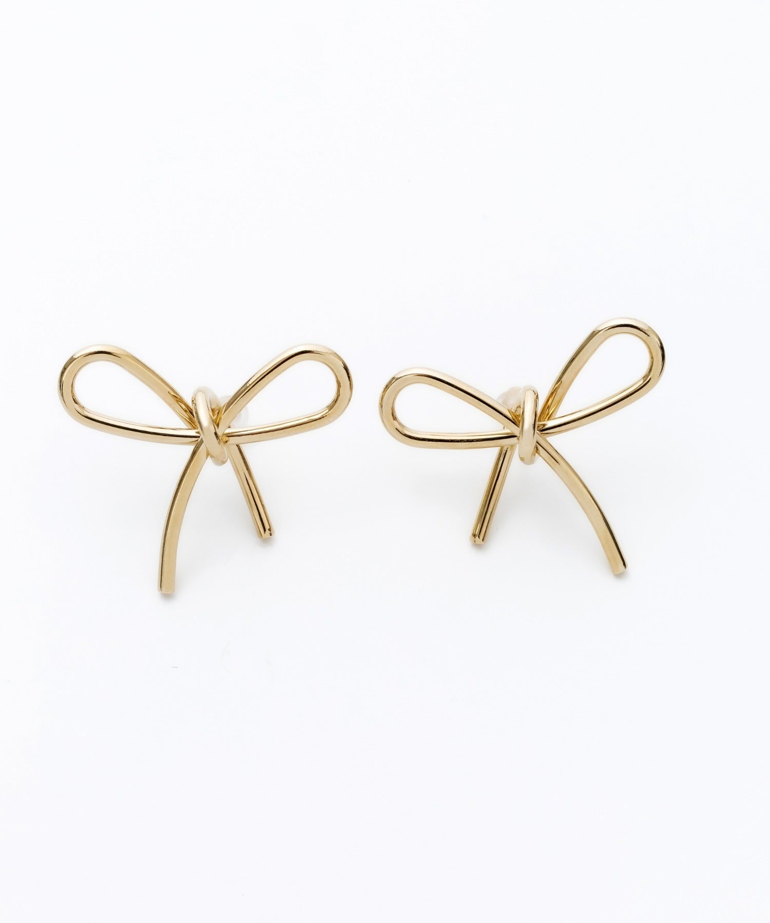 ciite' シーテ ピアス（両耳用） リボンピアス (両耳用)