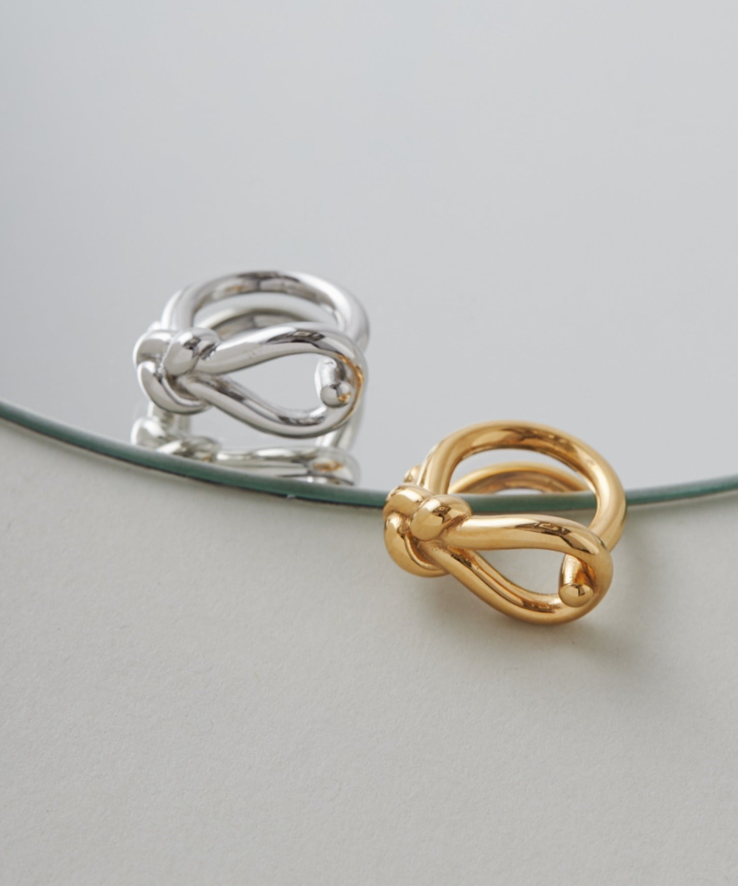 ciite' シーテ リング 【 金属アレルギー対応 】 ノットニュアンス リング サージカルステンレス