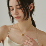 ciite' シーテ ネックレス 【 金属アレルギー対応 】 ハートネックレス サージカルステンレス