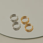 ciite' シーテ ピアス（両耳用） 【 金属アレルギー対応 】 シンプルフープピアス サージカルステンレス (両耳用)