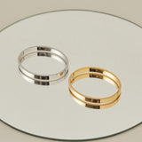 ciite' シーテ ブレスレット 【 金属アレルギー対応 】 シンプルバングル / ブレスレット サージカルステンレス