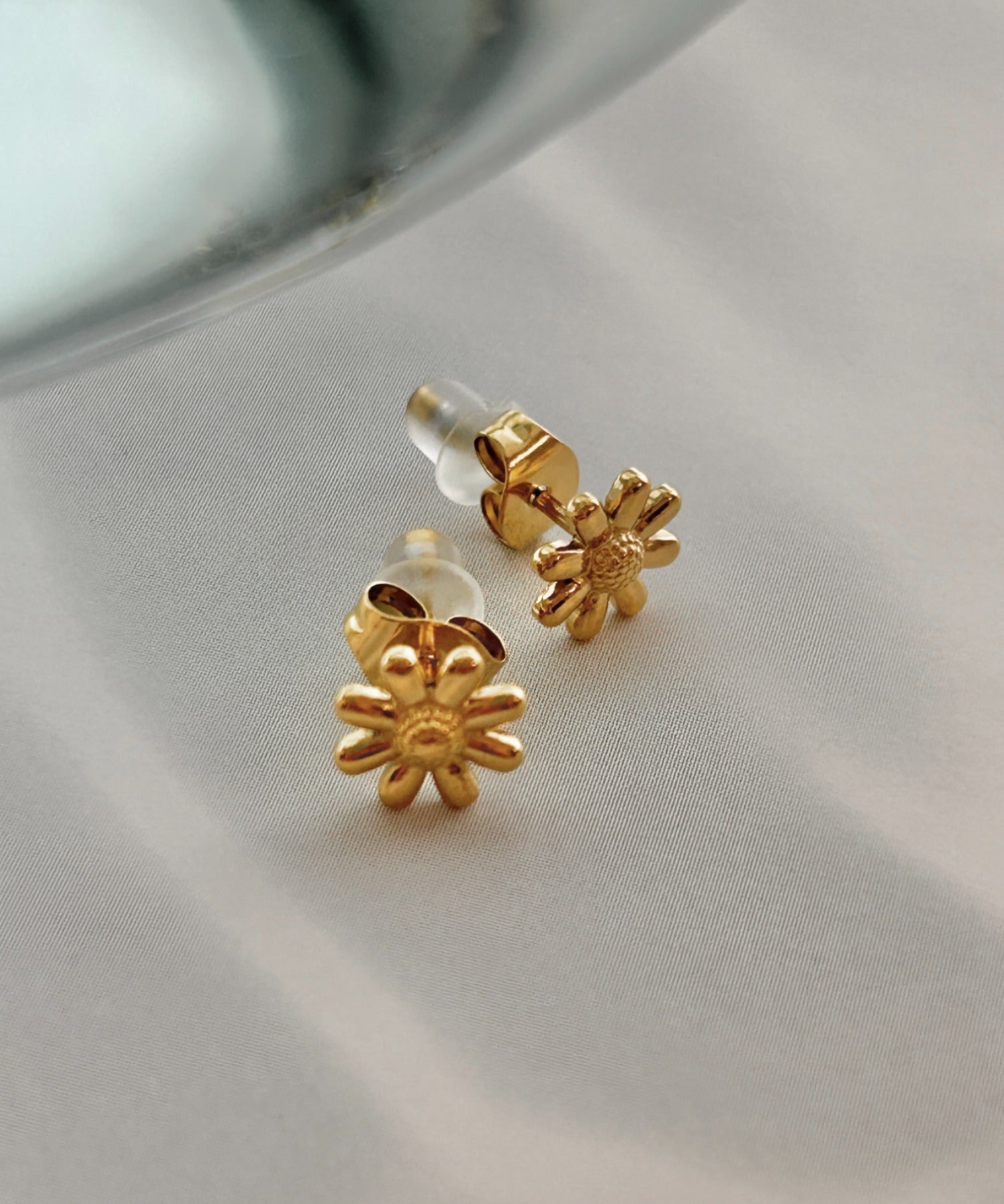 ciite' シーテ ピアス（両耳用） 【 金属アレルギー対応 】 リトル フルールピアス サージカルステンレス