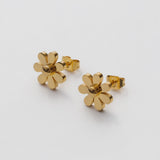 ciite' シーテ ピアス（両耳用） 【 金属アレルギー対応 】 フラワーモチーフピアス サージカルステンレス (両耳用)