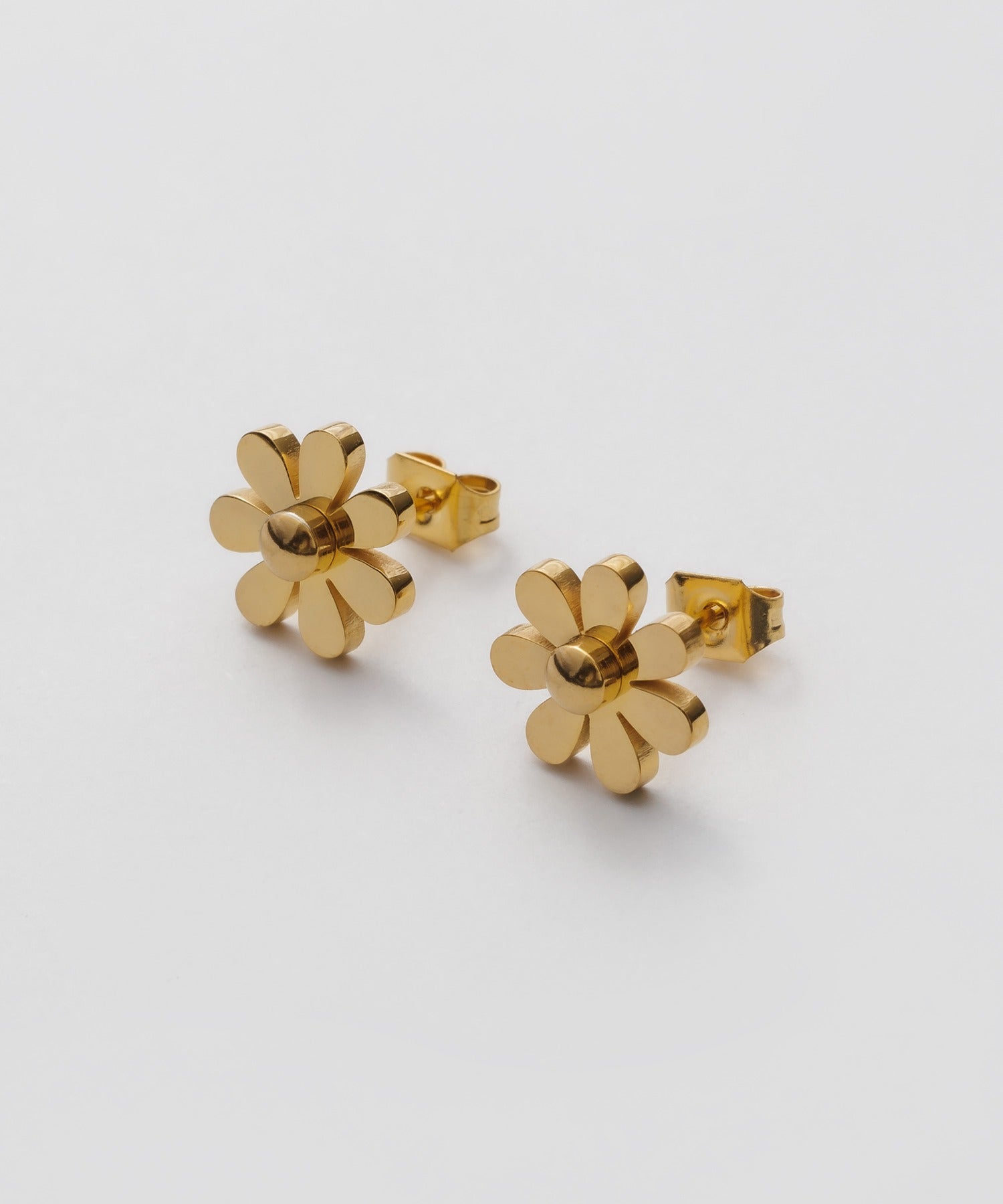 ciite' シーテ ピアス（両耳用） 【 金属アレルギー対応 】 フラワーモチーフピアス サージカルステンレス (両耳用)