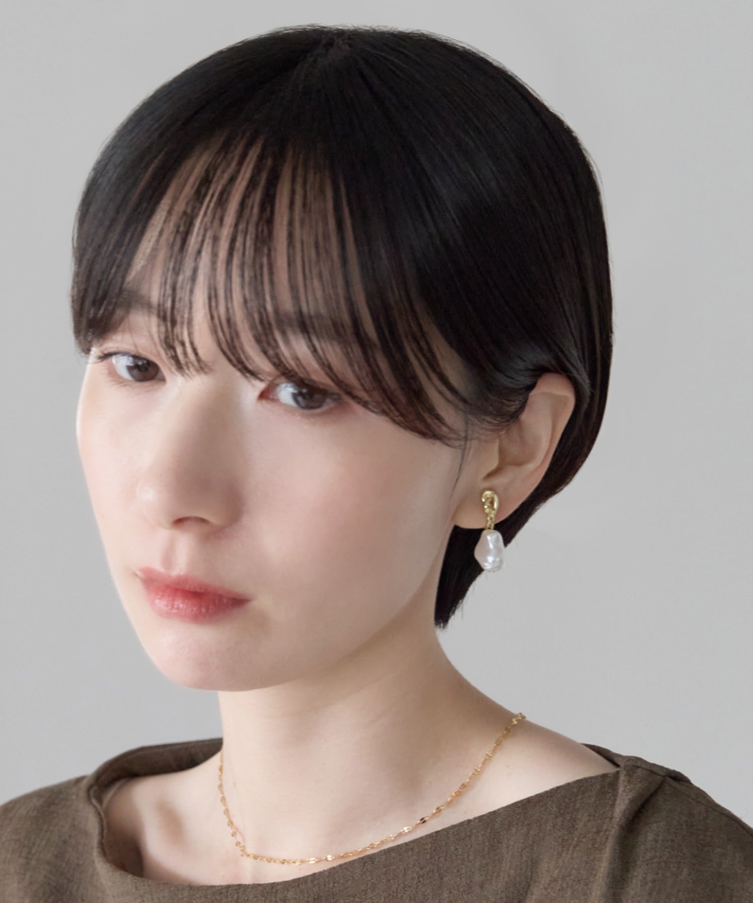 ciite' シーテ イヤリング シリコン付 デザインパール イヤリング