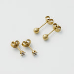 ciite' シーテ ピアス（両耳用） 【 金属アレルギー対応 】 ボール セットピアス 2個セット サージカルステンレス