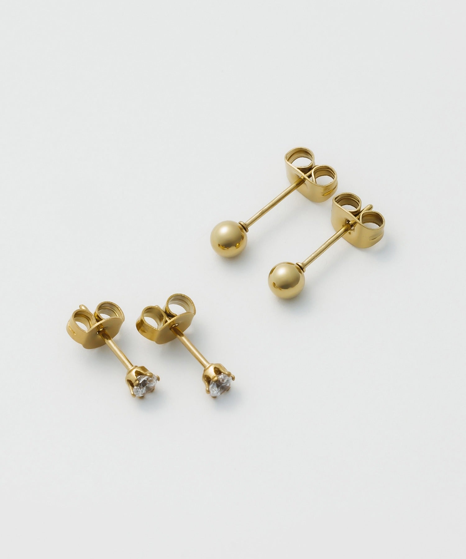 ciite' シーテ ピアス（両耳用） 【 金属アレルギー対応 】 ボール セットピアス 2個セット サージカルステンレス