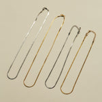 ciite' シーテ ネックレス 【 金属アレルギー対応 】 4mm スネークチェーンネックレス サージカルステンレス