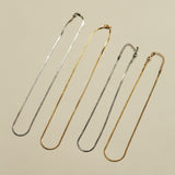 ciite' シーテ ネックレス 【 金属アレルギー対応 】 4mm スネークチェーンネックレス サージカルステンレス