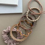 ciite' シーテ ヘアゴム チョコブラウンゴム ヘアゴムセット