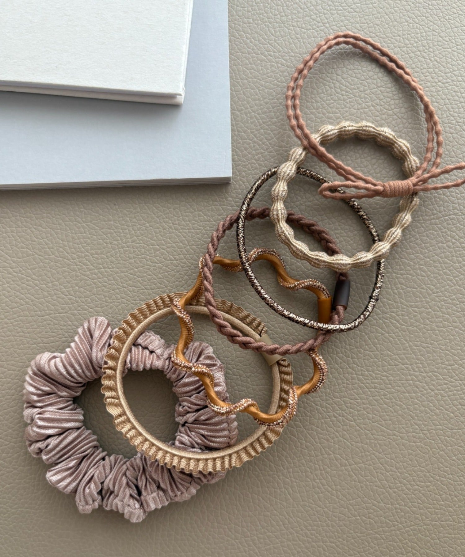 ciite' シーテ ヘアゴム チョコブラウンゴム ヘアゴムセット