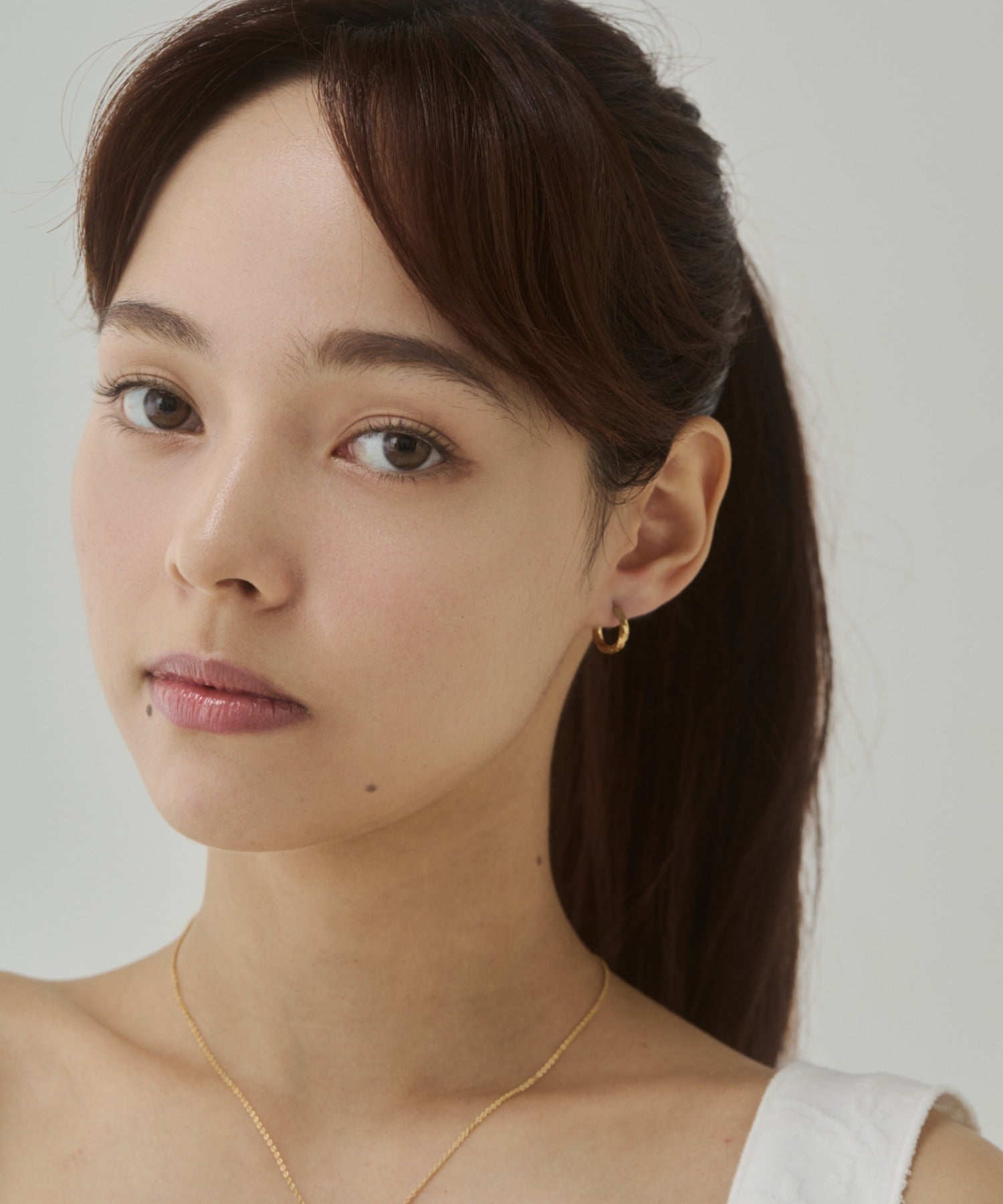 ciite' シーテ ピアス（両耳用） 【 金属アレルギー対応 】ツイスト ミニフープピアス サージカルステンレス（両耳用）