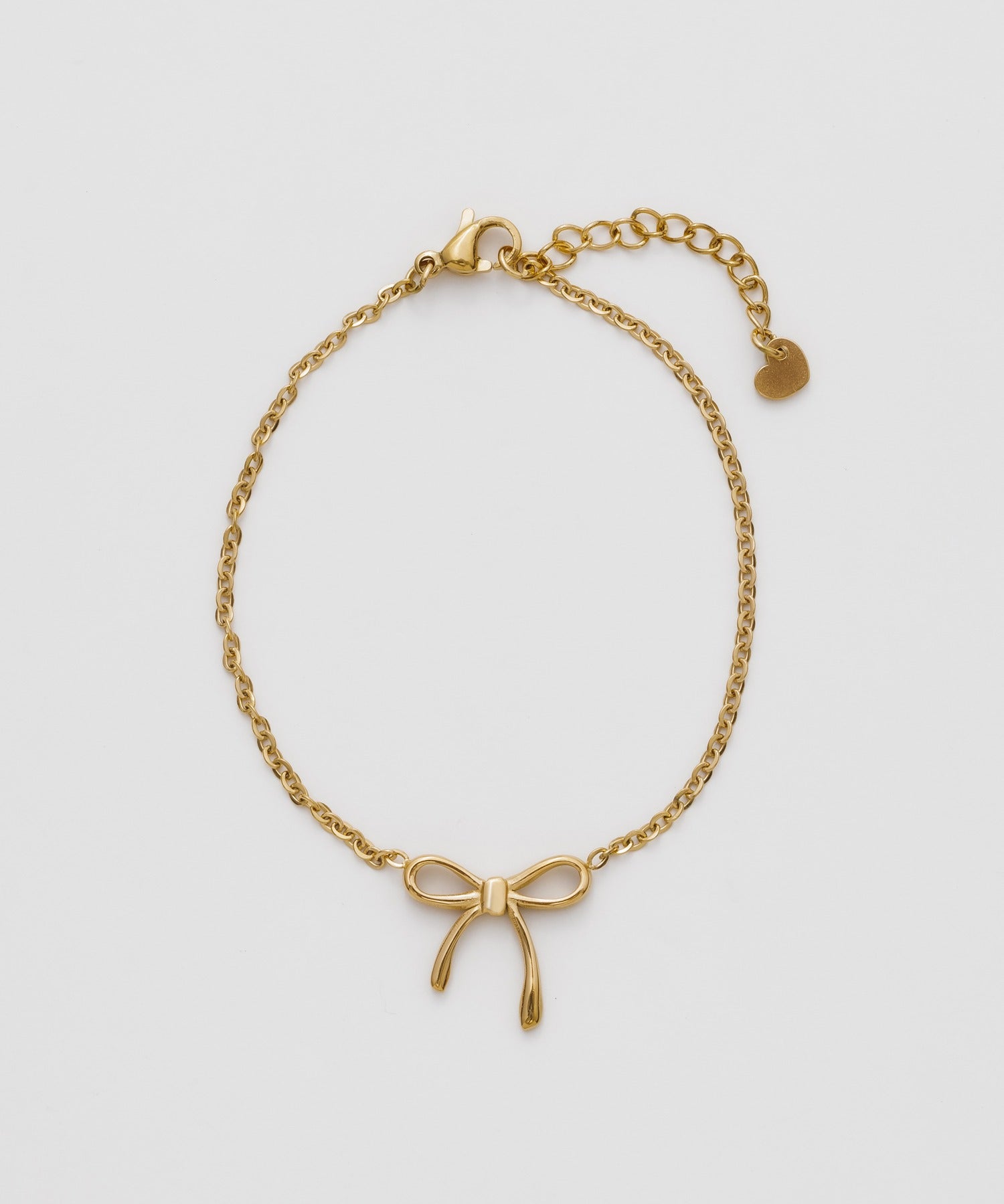 ciite' シーテ ブレスレット 【 金属アレルギー対応 】 シンプルリボン ブレスレット サージカルステンレス