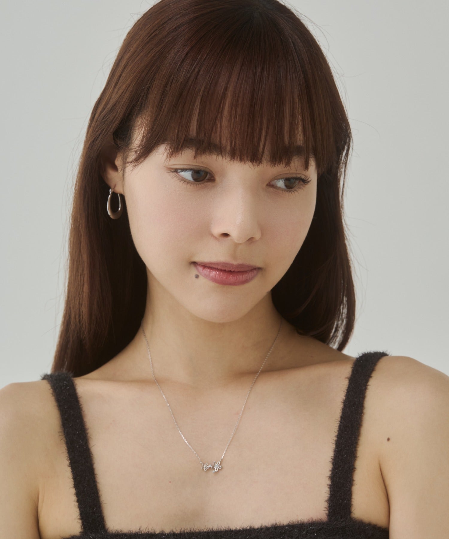 ciite' シーテ ネックレス フラワービジューネックレス