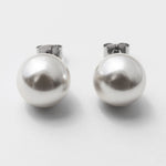 ciite' シーテ ピアス（両耳用） 【12mm】 選べるパールピアス （コットンパール / アクリルパール） (両耳用)