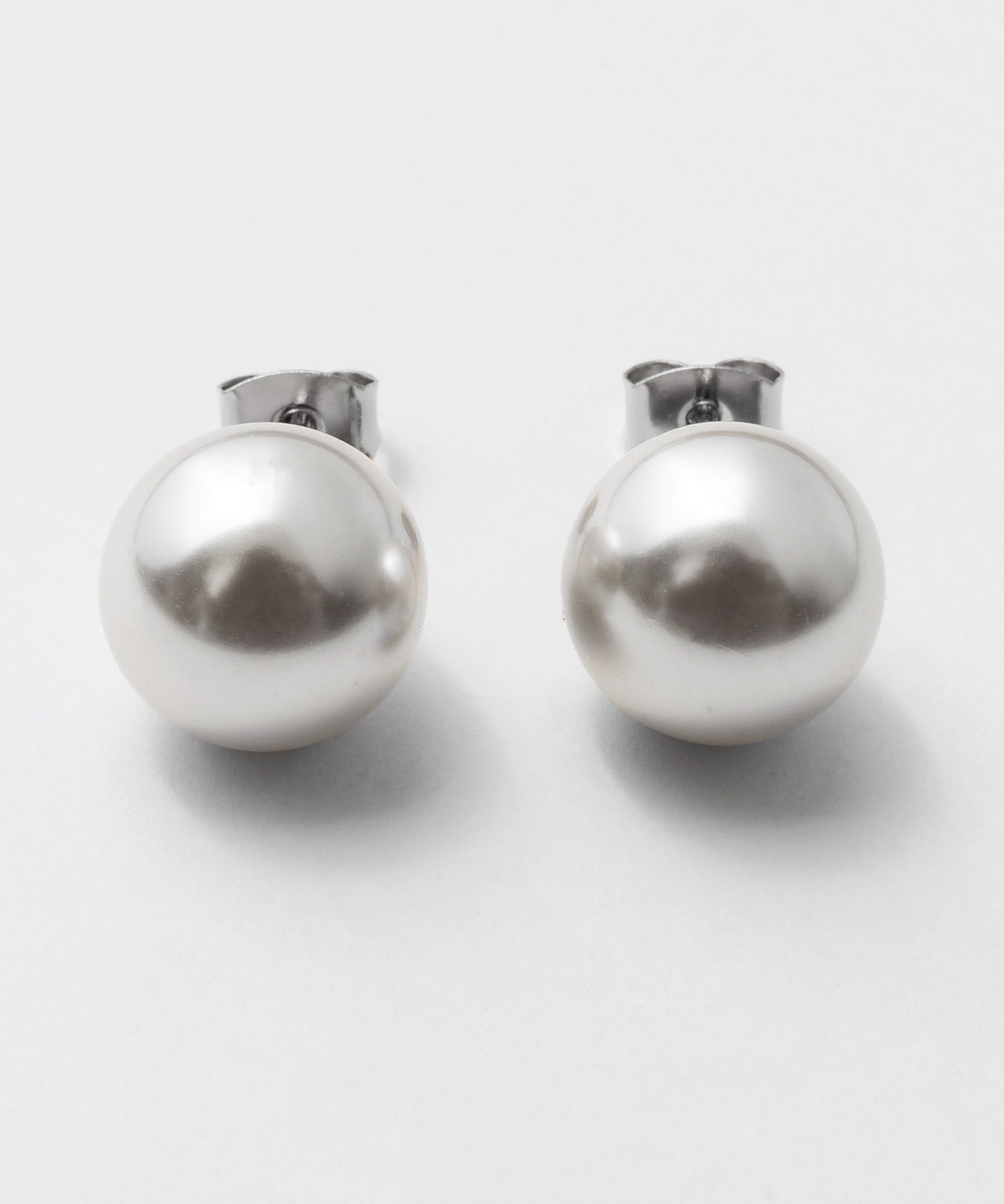 ciite' シーテ ピアス（両耳用） 【12mm】 選べるパールピアス （コットンパール / アクリルパール） (両耳用)