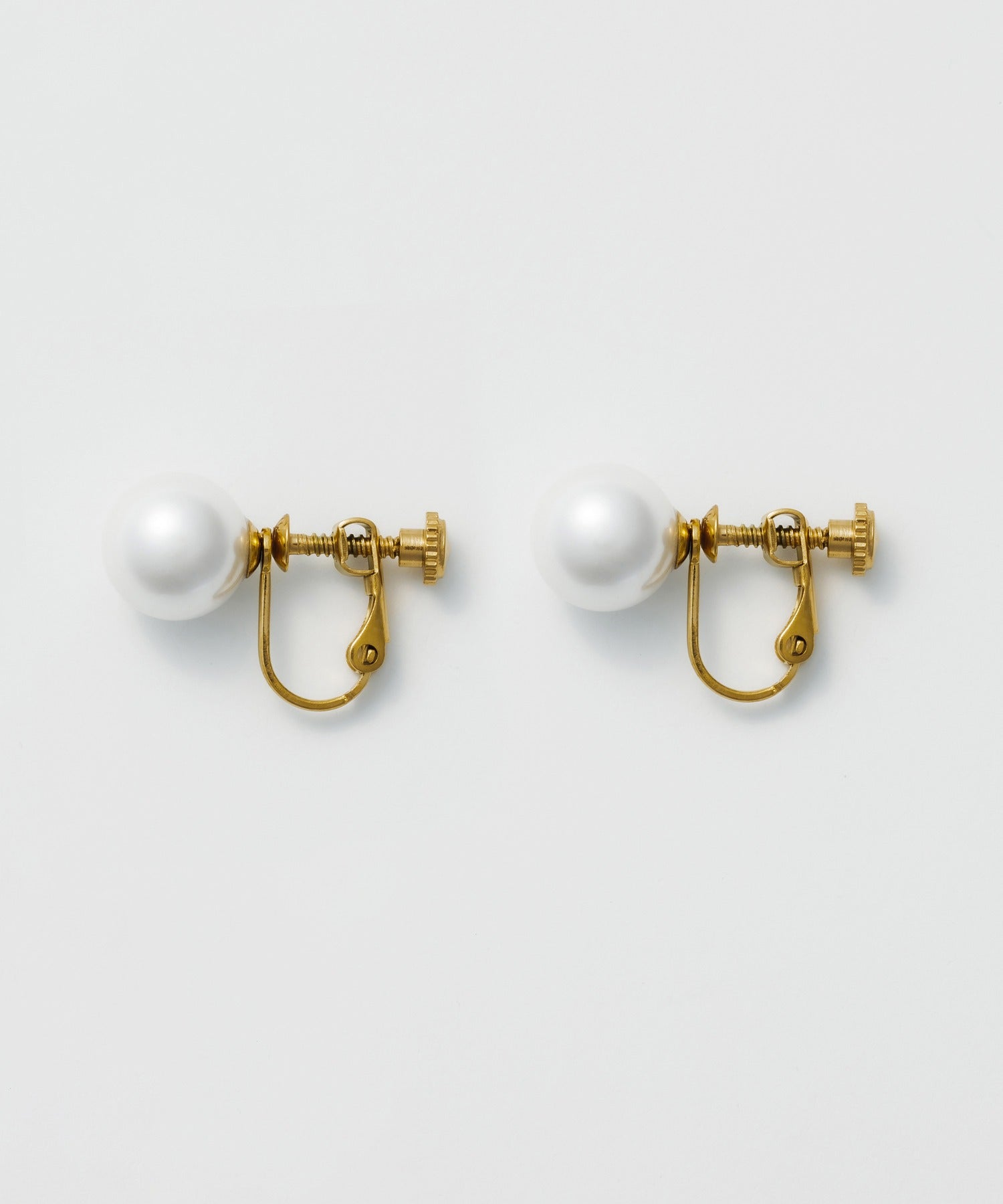 ciite' シーテ イヤリング 【 金属アレルギー対応 】 シンプルパールイヤリング サージカルステンレス (両耳用)