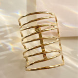 ciite' シーテ ヘアアクセサリー メタルモヨウヘアカフ