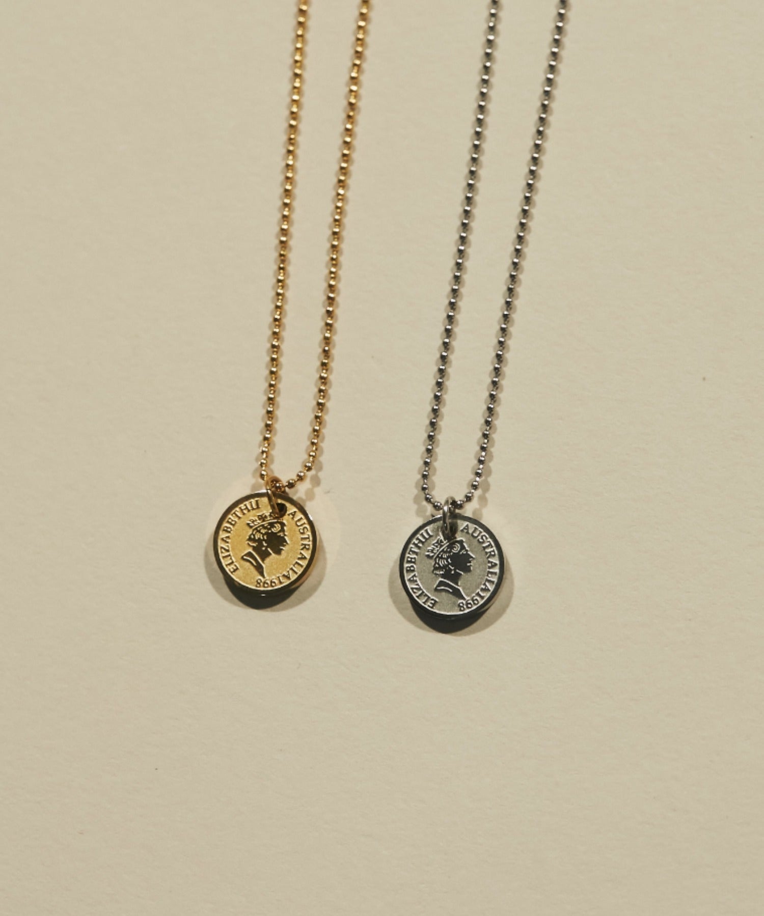 ciite' シーテ ネックレス 【 金属アレルギー対応 】 エリザベスコインネックレス サージカルステンレス