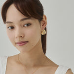 ciite' シーテ ピアス（両耳用） フラワービジューピアス（両耳用）