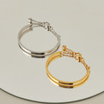 ciite' シーテ ブレスレット 【 金属アレルギー対応 】 ハートビジュー シンプルブレスレット / バングル サージカルステンレス