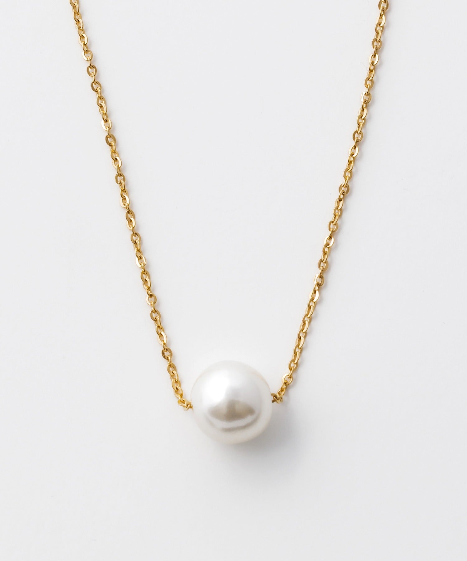 ciite' シーテ ネックレス 【 金属アレルギー対応 】 パールネックレス サージカルステンレス