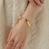 ciite' シーテ ブレスレット カーブ バングル