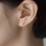 ciite' シーテ ピアス（両耳用） 【金属アレルギー対応】レクタングルバー ピアス