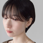 ciite' シーテ イヤリング シリコン付 デザインパール イヤリング