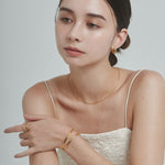 ciite' シーテ ブレスレット 【 金属アレルギー対応 】 2ラインバングル / ブレスレット サージカルステンレス