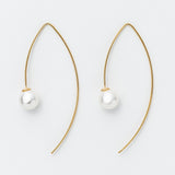 ciite' シーテ ピアス（両耳用） パールフックピアス (両耳用)