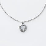 ciite' シーテ ネックレス 【 金属アレルギー対応 】 パステルカラー ハートネックレス サージカルステンレス