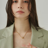 ciite' シーテ ネックレス 【 金属アレルギー対応 】 ミニハートネックレス サージカルステンレス