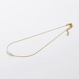 ciite' シーテ ネックレス 【 金属アレルギー対応 】 小ぶり淡水パールネックレス サージカルステンレス