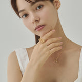 ciite' シーテ リング フラワーモチーフ リング
