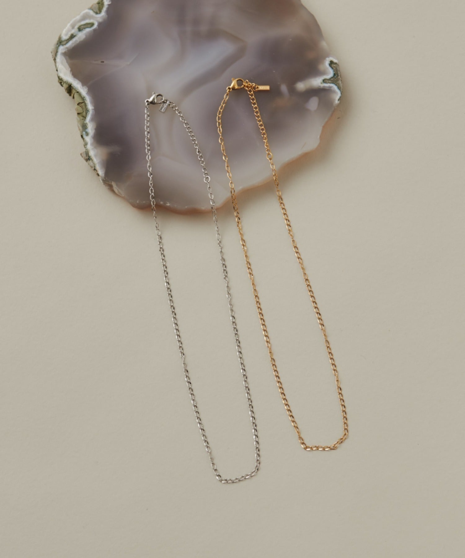 ciite' シーテ ネックレス 【 金属アレルギー対応 】 シンプルチェーンネックレス