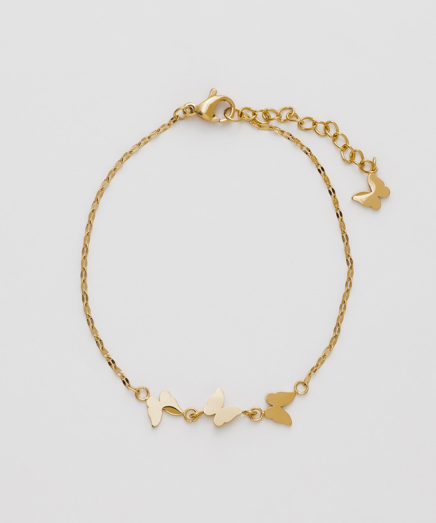 ciite' シーテ ブレスレット 【 金属アレルギー対応 】 バタフライ ブレスレット サージカルステンレス