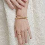 ciite' シーテ ブレスレット 【 金属アレルギー対応 】 クロスバングル サージカルステンレス