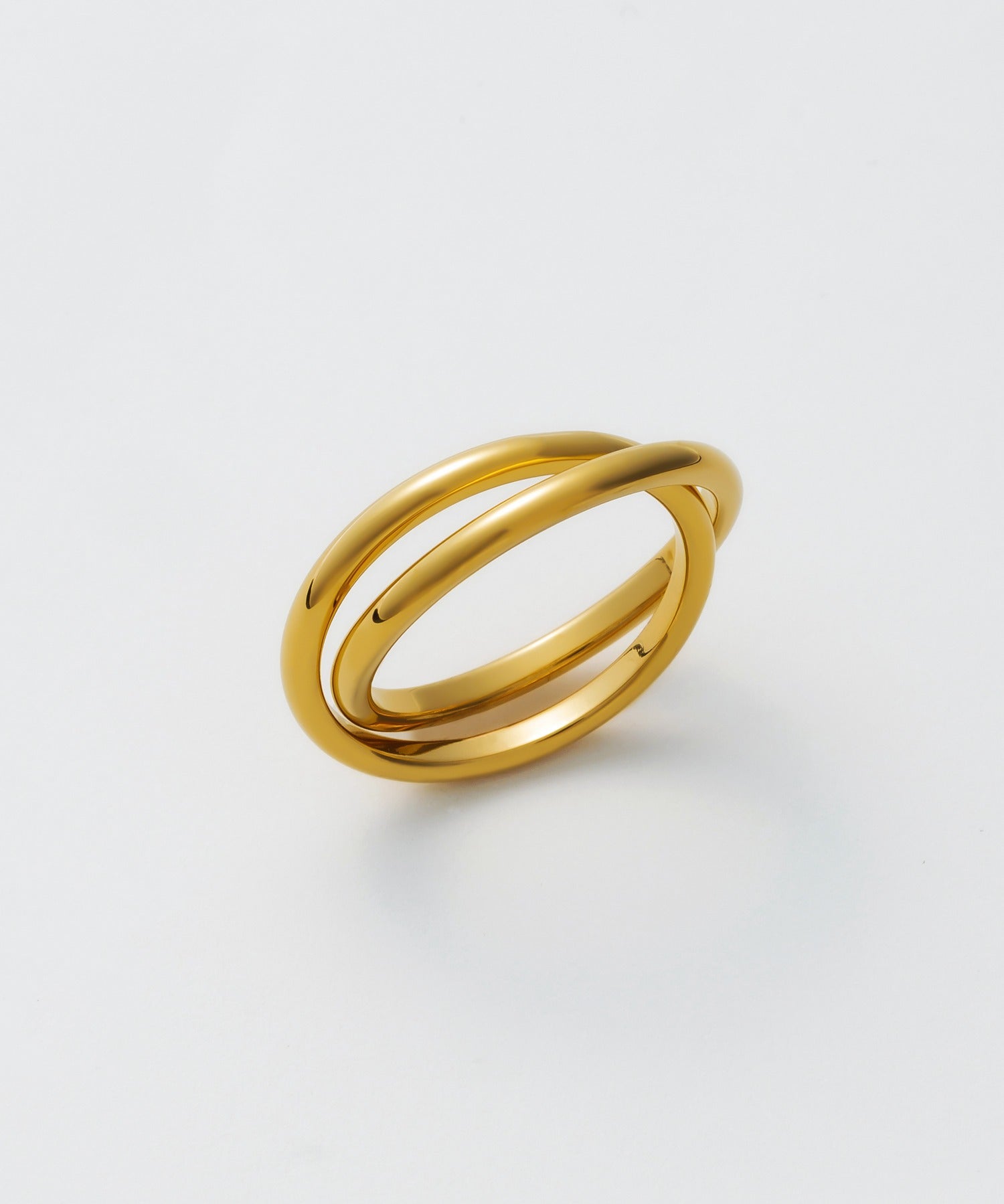 ciite' シーテ リング 【 金属アレルギー対応 】 2連リング サージカルステンレス