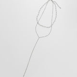 ciite' シーテ ネックレス 【 金属アレルギー対応 】 2連ロングネックレス サージカルステンレス