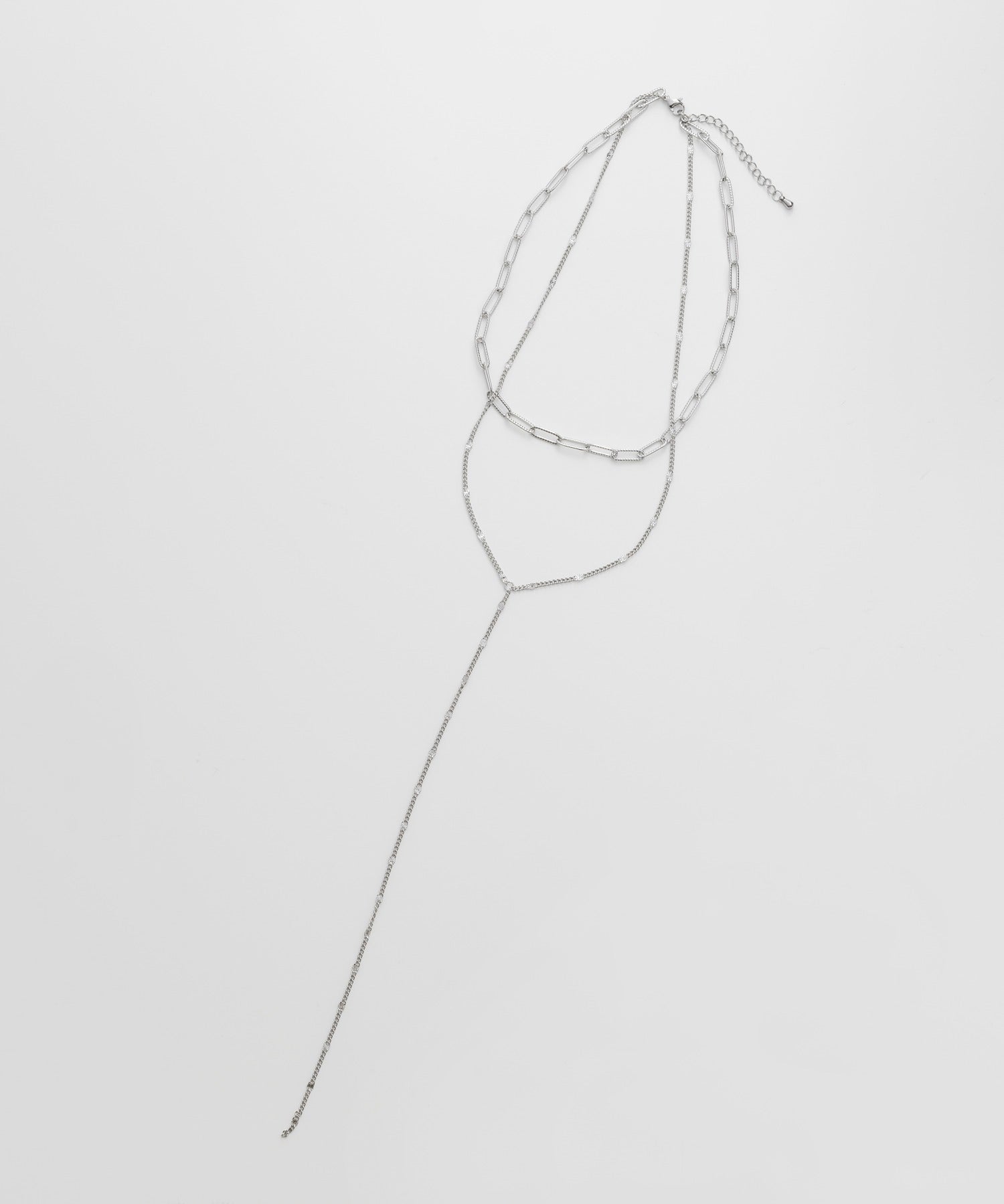 ciite' シーテ ネックレス 【 金属アレルギー対応 】 2連ロングネックレス サージカルステンレス