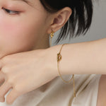 ciite' シーテ ブレスレット 【 金属アレルギー対応 】 ノットブレスレット サージカルステンレス