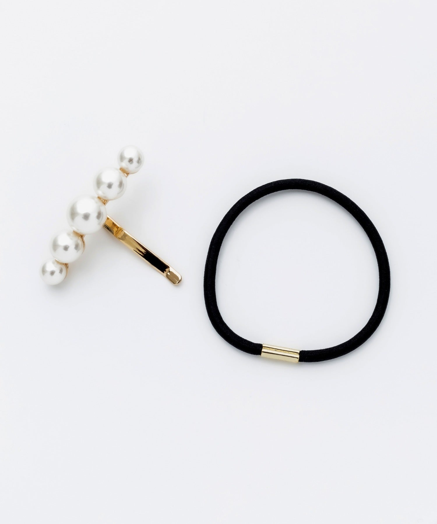 ciite' シーテ ヘアゴム 5連パールポニー