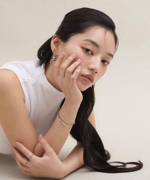 ciite' シーテ ピアス（両耳用） 【 金属アレルギー対応 】 モチーフサークルピアス サージカルステンレス (両耳用)