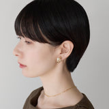 ciite' シーテ イヤリング シリコン付 デザインパール イヤリング
