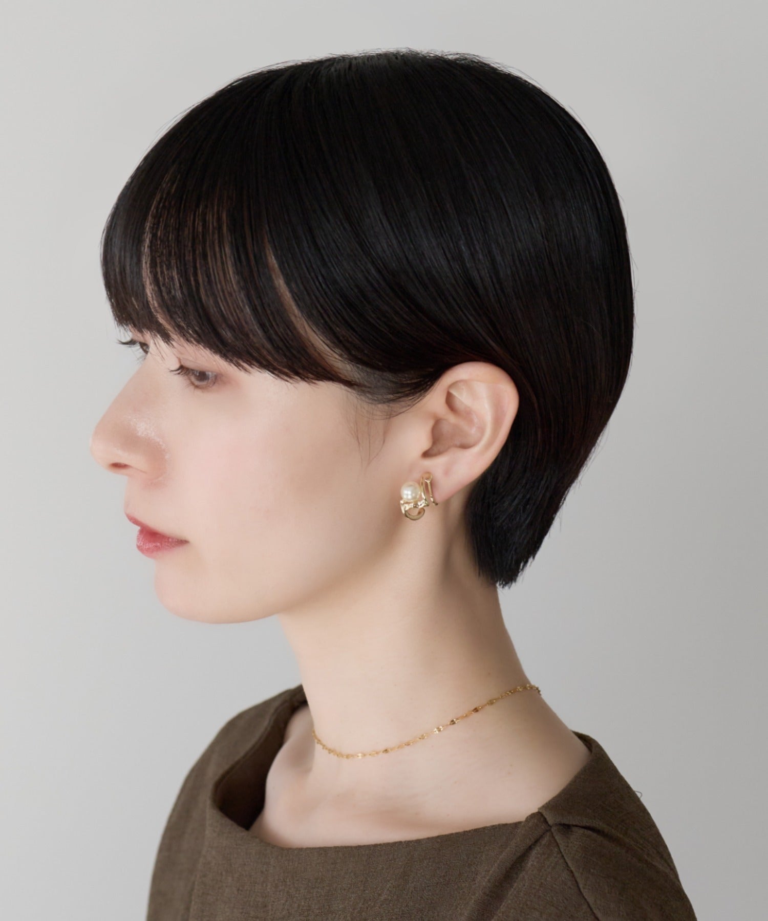 ciite' シーテ イヤリング シリコン付 デザインパール イヤリング